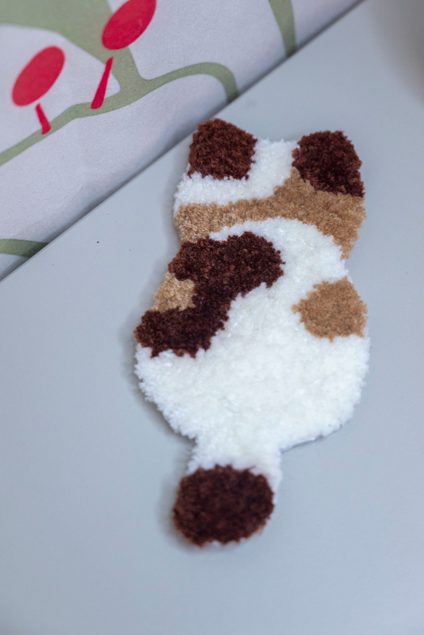 Purring Posture | Punch Needle Coaster Kit