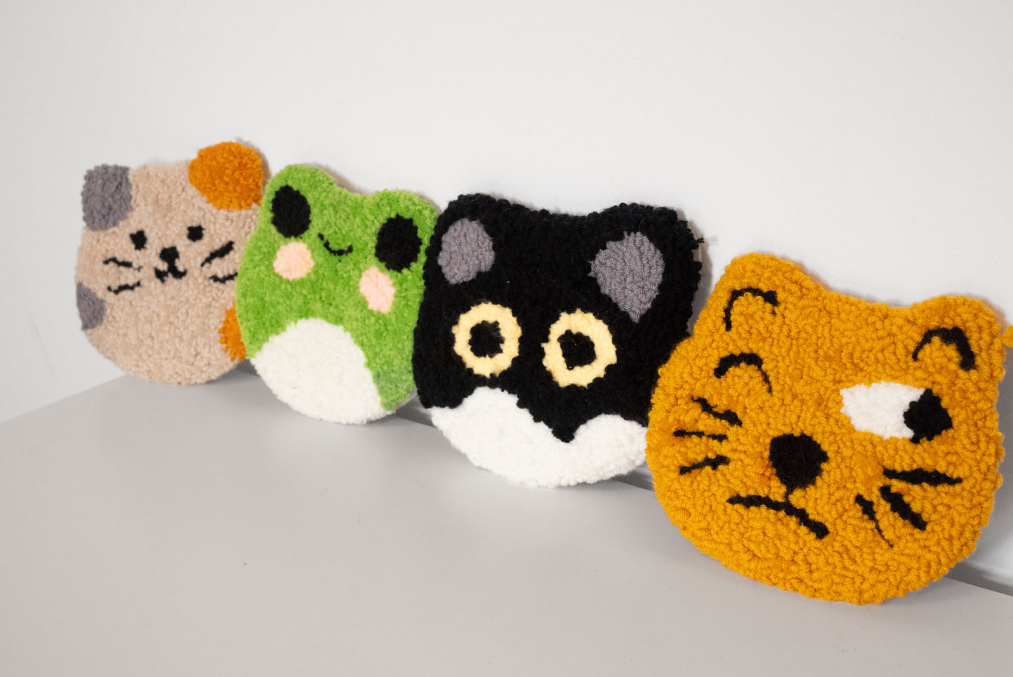 Face Treats | Punch Needle Mug Rug Kit