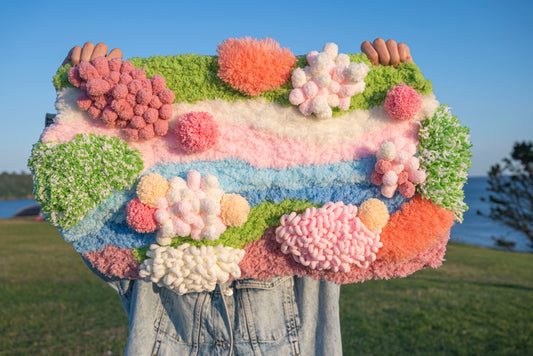 Cherry Drift | Moss Rug Kit