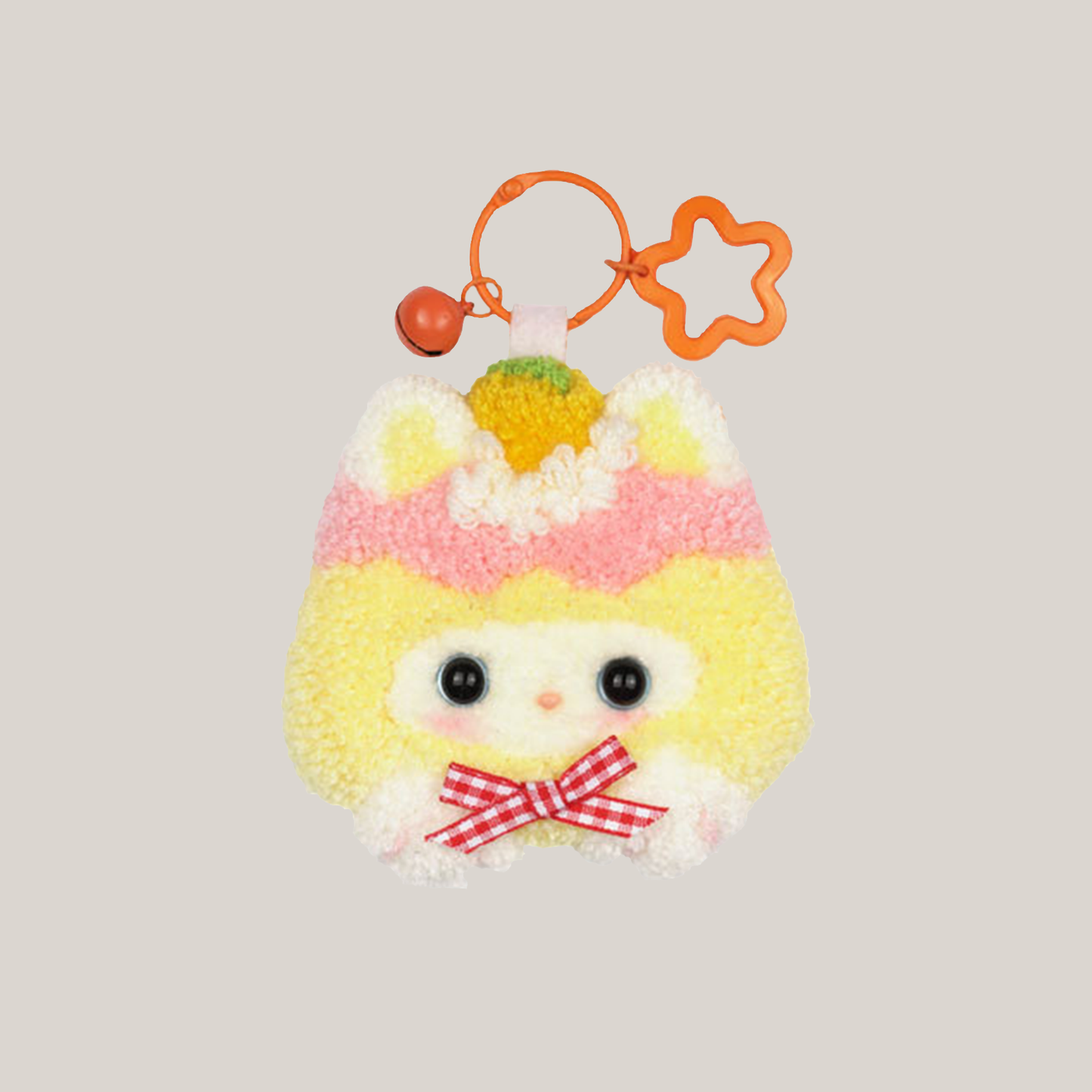 Meow Treats | Punch Needle Keychain Kit