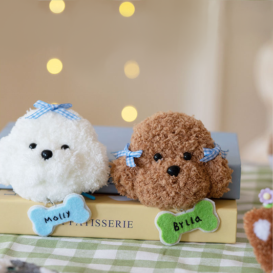 Woof Treats | Punch Needle Bag Charm Kit