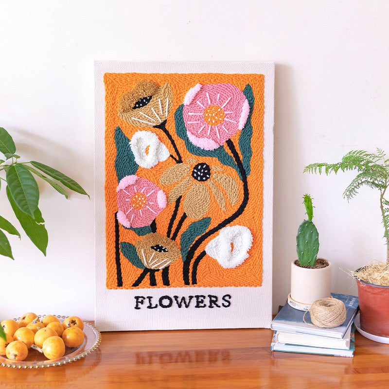 Botanic Garden | Wall Art Punch Neede & Tufting Kit