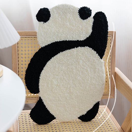 Panda Parade | Punch Needle Rug Kit