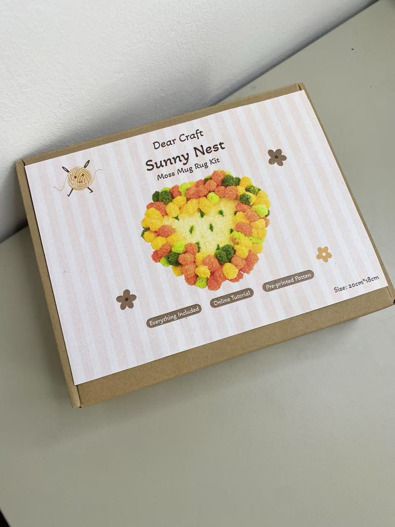 Sunny Nest | Moss Coaster Kit
