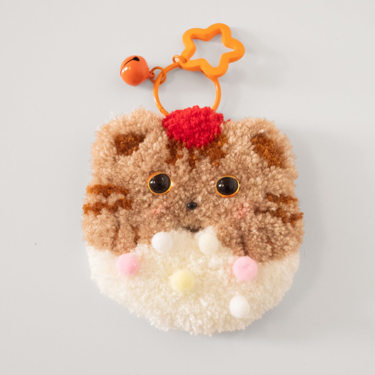 Meow Treats | Punch Needle Bag Charm Kit
