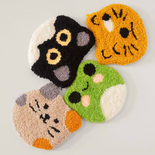 Face Treats | Punch Needle Mug Rug Kit