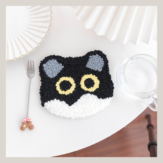 Face Treats | Punch Needle Coaster Kit