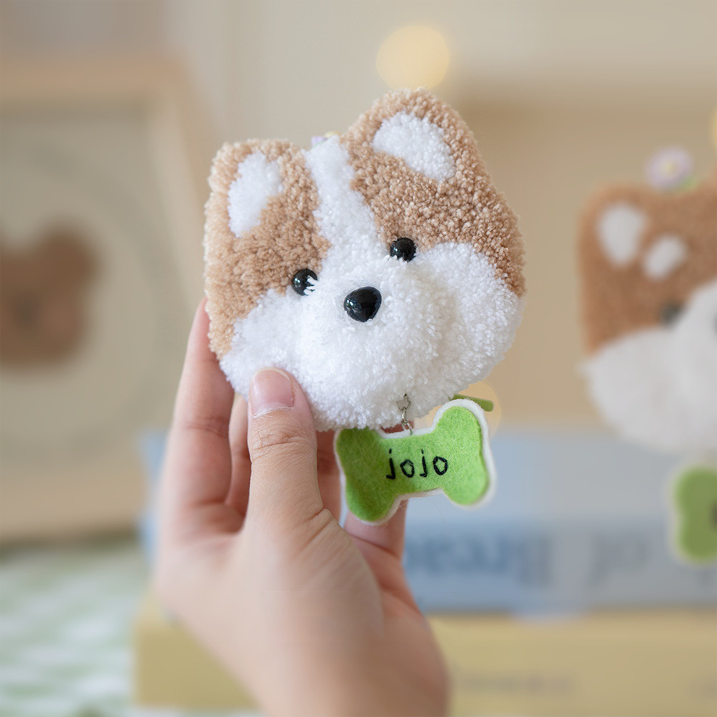 Woof Treats | Punch Needle Keychain Kit