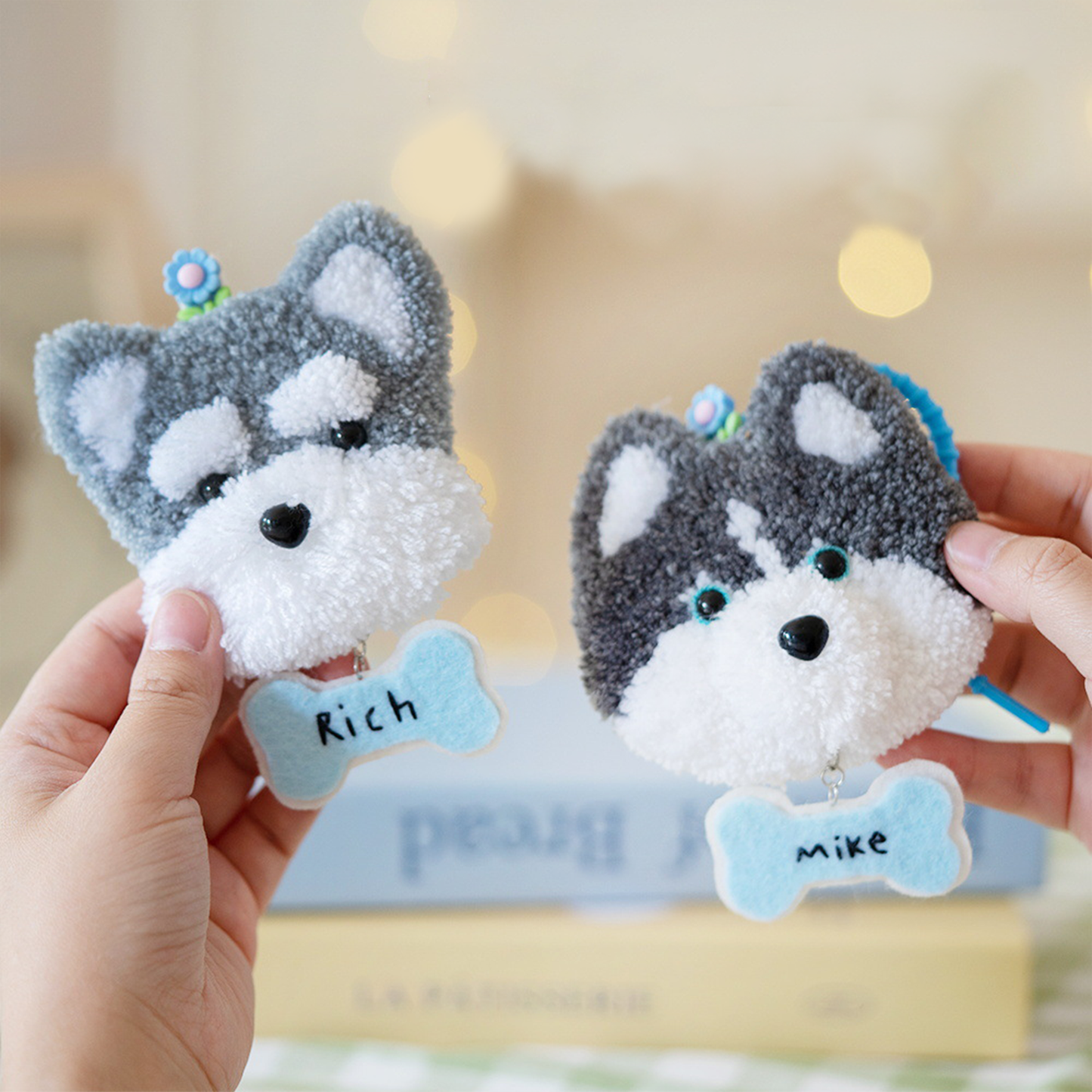 Woof Treats | Punch Needle Keychain Kit