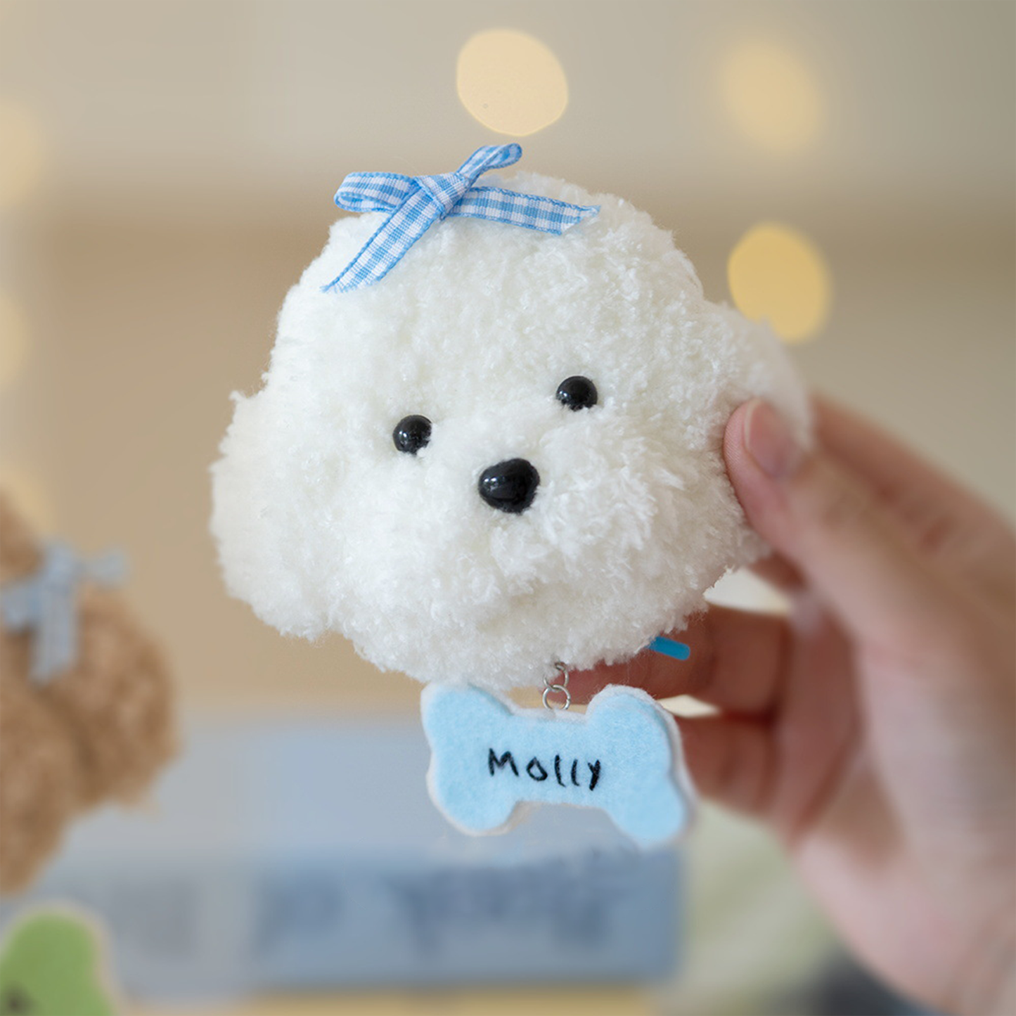 Woof Treats | Punch Needle Keychain Kit