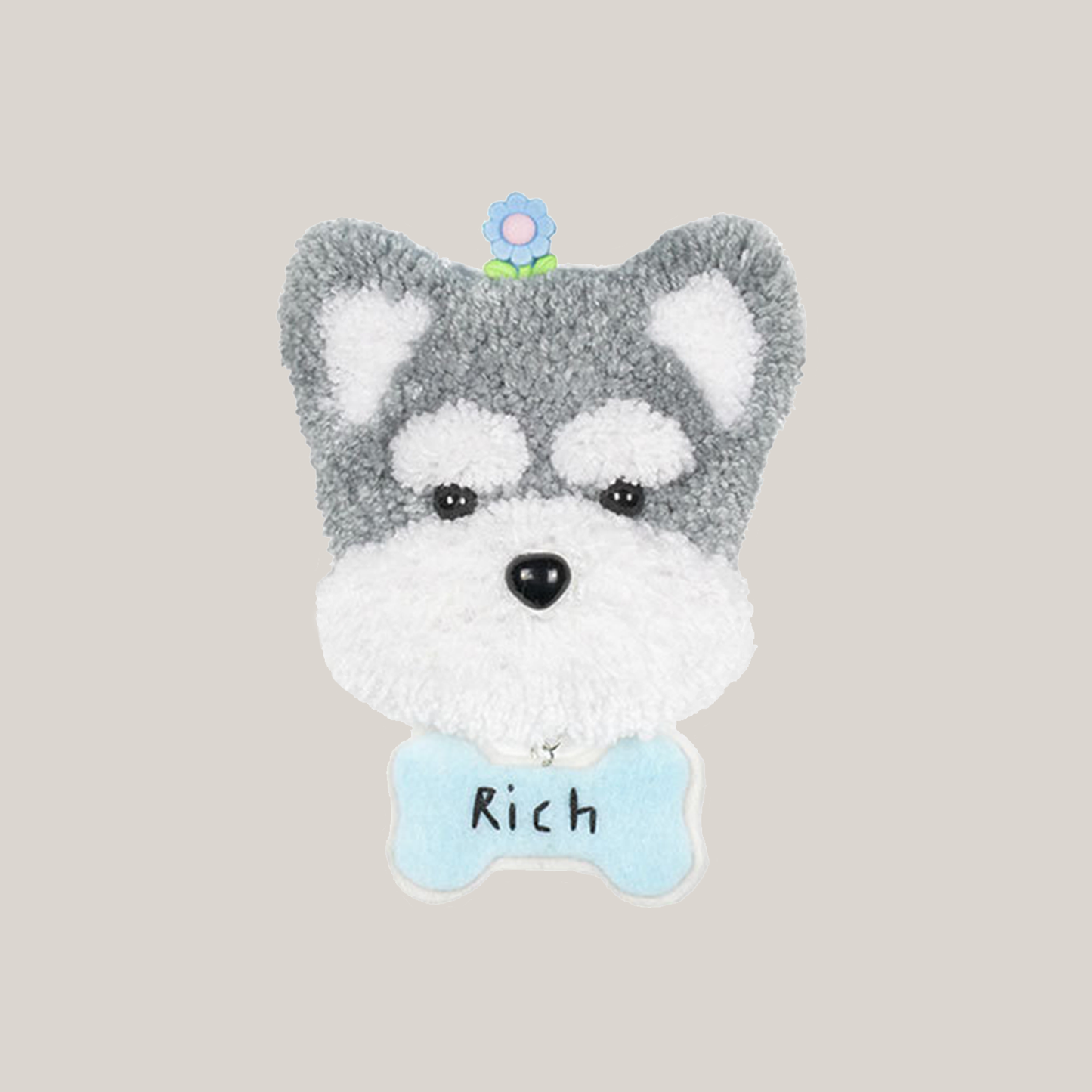 Woof Treats | Punch Needle Keychain Kit