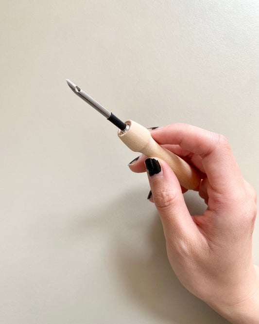 Wooden Handle Punch Needle