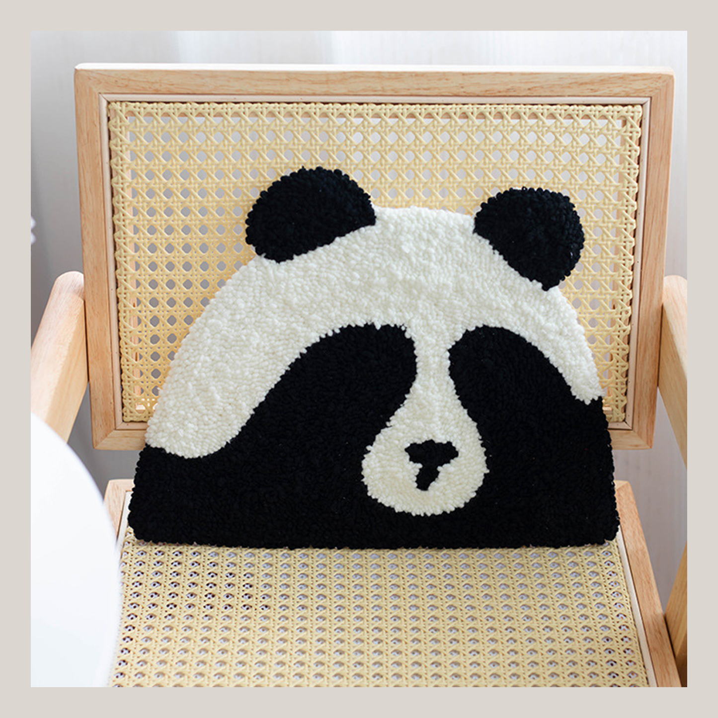 Panda Parade | Punch Needle Rug Kit