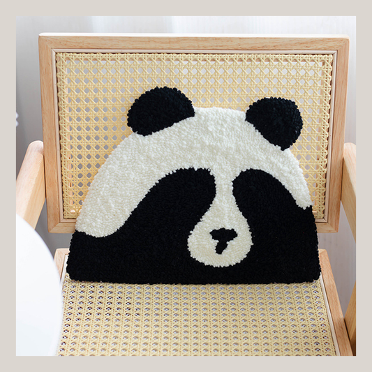 Panda Parade | Punch Needle Rug Kit
