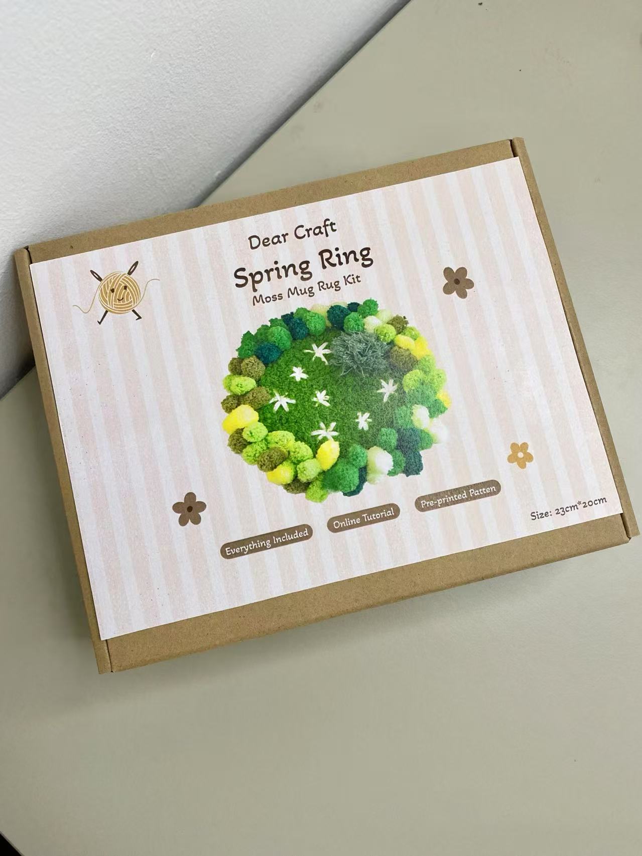 Spring Ring | Moss Coaster Kit