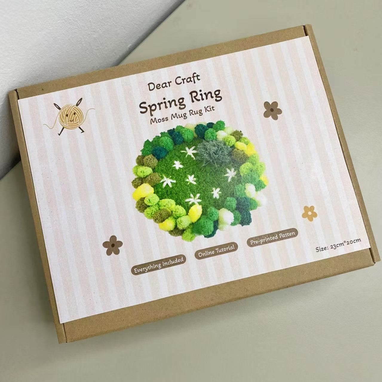 Spring Ring & Sunney Nest | Moss Coaster Duo Bundle